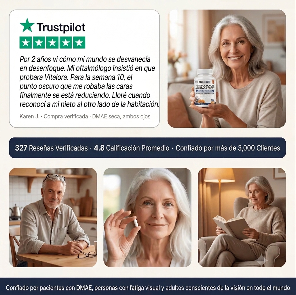 Vitalora Vision+™ Fórmula Ocular Avanzada | Una visión nítida y sostenida, día tras día