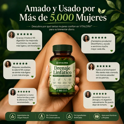 Adiós a la hinchazón de la menopausia: Rostro definido y piernas ligeras en 7-14 días | Vitalora